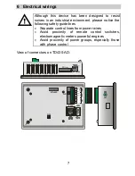 Предварительный просмотр 7 страницы Pixsys TD430 Operation Manual