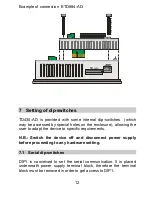 Предварительный просмотр 12 страницы Pixsys TD430 Operation Manual