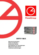 Preview for 1 page of PIZZA GROUP ENTRY MAX 12 Instruction Manual