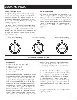 Preview for 13 page of Pizzacraft PizzaQue CS030314 Owner'S Manual