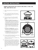 Preview for 16 page of Pizzacraft PizzaQue Owner'S Manual