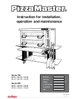 Preview for 1 page of PizzaMaster PM 721E Instructions For Installation And Operation Manual