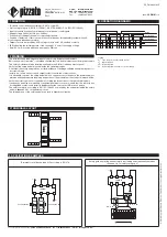 Preview for 3 page of Pizzato Elettrica CS DM-01 Series Quick Start Manual