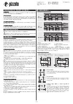 pizzato CS AR-04 Series Operating Instructions Manual предпросмотр