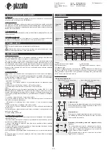 Preview for 4 page of pizzato CS AR-04 Series Operating Instructions Manual