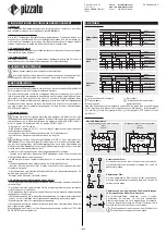 Preview for 10 page of pizzato CS AR-04 Series Operating Instructions Manual