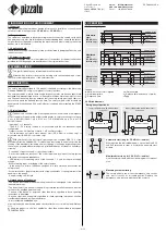 Предварительный просмотр 4 страницы pizzato CS AR-24 Series Quick Manual