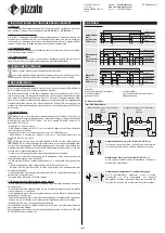 Предварительный просмотр 10 страницы pizzato CS AR-24 Series Quick Manual