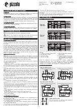 Предварительный просмотр 7 страницы pizzato CS AT-0 Series Operating Instructions Manual