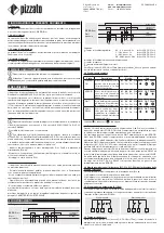 pizzato CS FS-5 Series Manual preview