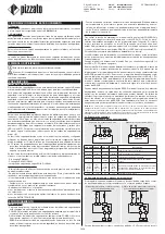 Предварительный просмотр 13 страницы pizzato CS MP311 0 Series Manual