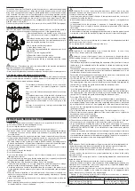 Предварительный просмотр 5 страницы pizzato FC 93 Series Instruction Manual