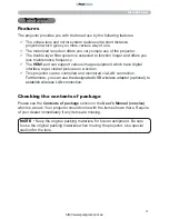 Preview for 3 page of PJLink CP-A222WN User Manual