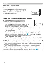 Preview for 40 page of PJLink CP-HD9320 User Manual