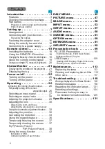 Preview for 2 page of PJLink CP-WU8451 Operating Manual