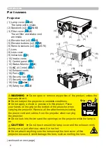 Preview for 4 page of PJLink CP-WU8451 Operating Manual