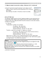 Preview for 13 page of PJLink CP-WX2515WN User Manual