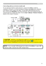 Предварительный просмотр 13 страницы PJLink CP-WX3011N User Manual