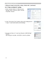 Preview for 10 page of PJLink CP-WX3530WN User Manual