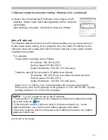 Preview for 13 page of PJLink CP-WX3530WN User Manual