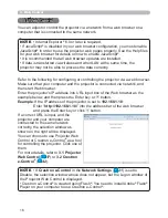 Preview for 16 page of PJLink CP-WX3530WN User Manual