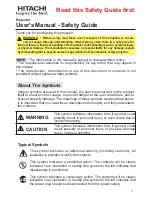 Preview for 2 page of PJLink CP-X2021WN User Manual