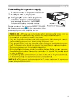 Preview for 24 page of PJLink CP-X2021WN User Manual