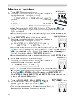 Preview for 31 page of PJLink CP-X2021WN User Manual