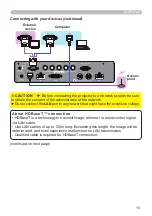 Preview for 15 page of PJLink DLP MP-WU9101B User Manual