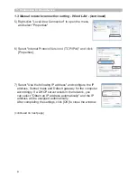 Preview for 8 page of PJLink IN5132 Network Manual