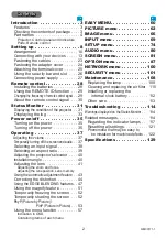 Preview for 2 page of PJLink MC-WU8601B User Manual – Operating Manual