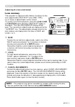 Preview for 42 page of PJLink MC-WU8601B User Manual – Operating Manual