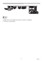 Preview for 5 page of PJLink MP-JU4001 User Manual