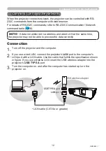 Предварительный просмотр 12 страницы PJLink MP-JU4001 User Manual