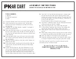 Preview for 2 page of PK Grills PK-AR CART Assembly