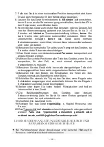 Предварительный просмотр 10 страницы Pkm 21754 Instruction Manual