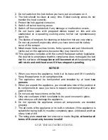 Preview for 40 page of Pkm EB-GK2KG Instruction Manual