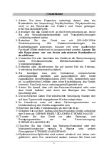 Предварительный просмотр 6 страницы Pkm GSP600 Instruction Manual