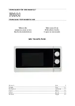 Pkm MW 700-20FS-PUSH Manual preview