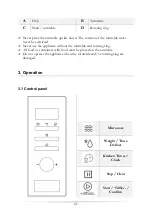 Preview for 43 page of Pkm MW 820-EBM Instruction Manual