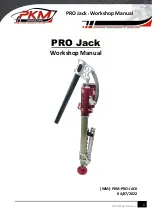 Предварительный просмотр 1 страницы Pkm PRO Jack Workshop Manual