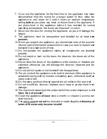 Предварительный просмотр 64 страницы Pkm SBS376NFWD IX Instruction Manual