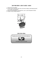 Предварительный просмотр 26 страницы Pkm UBH PKM 3001H Instruction Manual