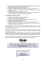 Предварительный просмотр 43 страницы Pkm UBH PKM 3001H Instruction Manual