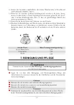 Preview for 17 page of Pkm WA6-E1514 Instruction Manual