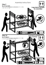 Предварительный просмотр 9 страницы Pkolino Casita LOFT BED Manual