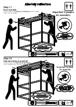 Предварительный просмотр 10 страницы Pkolino Casita LOFT BED Manual