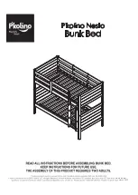 Preview for 1 page of P'kolino Nesto Bunk Bed Manual