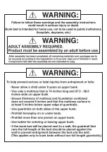 Preview for 2 page of P'kolino Nesto Bunk Bed Manual