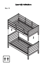 Preview for 11 page of P'kolino Nesto Bunk Bed Manual